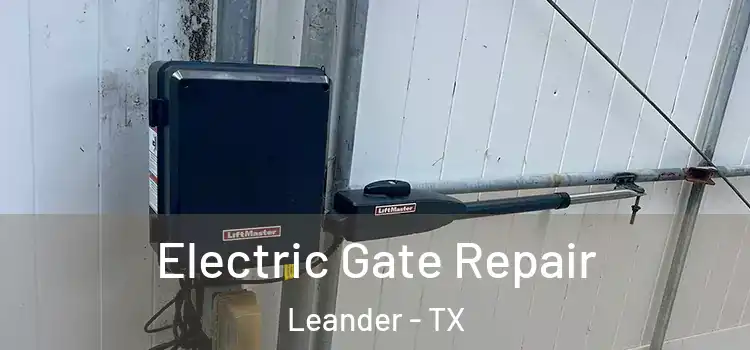  Electric Gate Repair Leander - TX