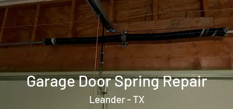  Garage Door Spring Repair Leander - TX