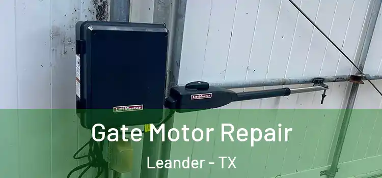  Gate Motor Repair Leander - TX