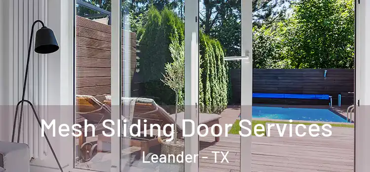Mesh Sliding Door Services Leander - TX